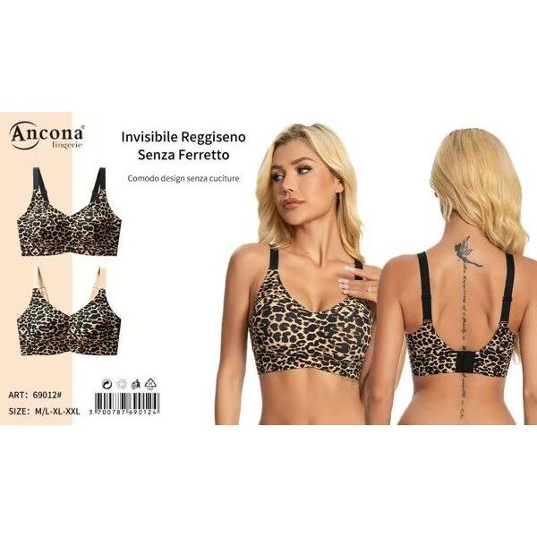 42204 3700787690124 69012 intimo reggiseno invisible senza ferretto size:m/l-xl/xxl