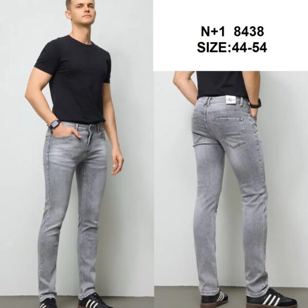 42975 9200000429752 M8438 abbigliamento uomo jeans vita regorale size:44-54