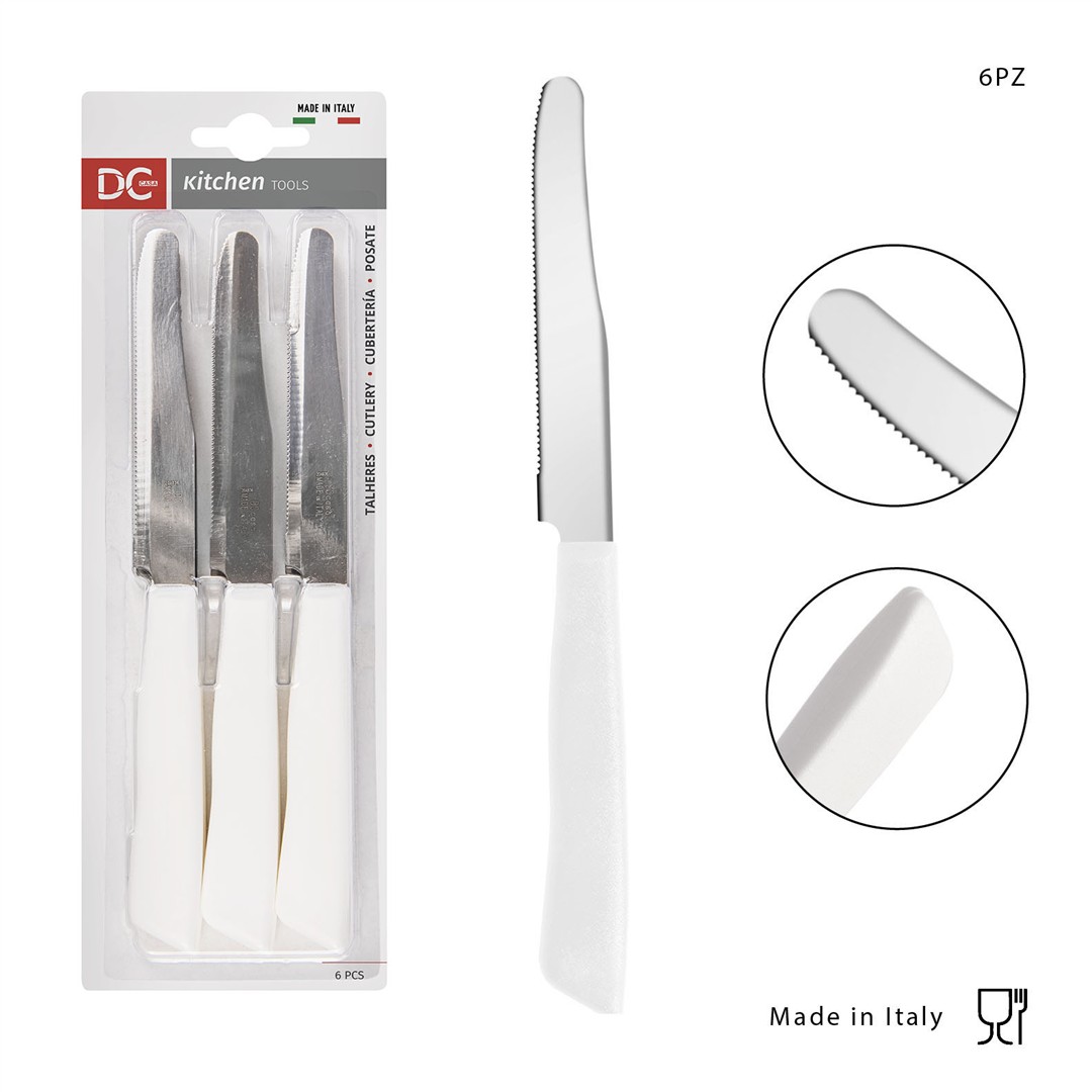 rbs43097f.jpg 43097 8057829340222 CU34022 set 6 coltelli tavola punta tonda 11cm bianco