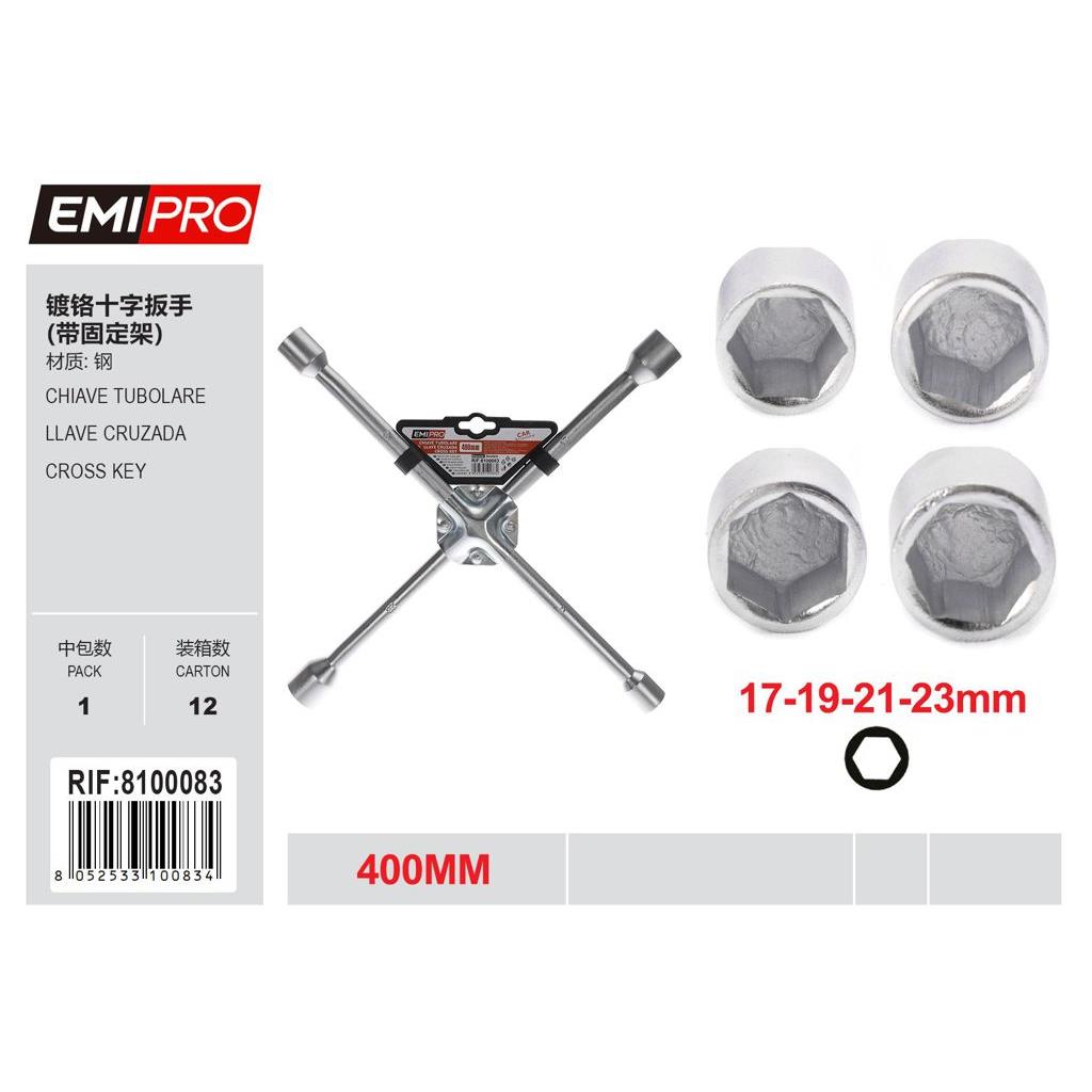 43698 8052533100834 8100083 EMI CHIAVE TUBOLARE 400MM