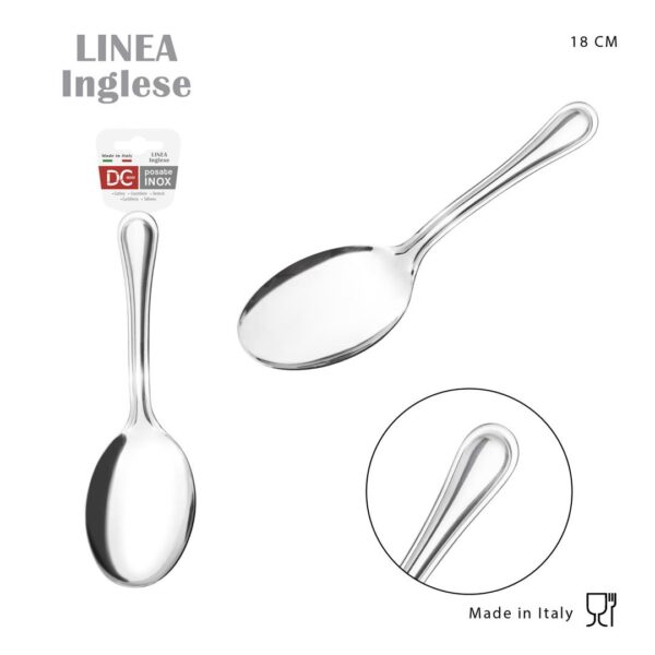 44274 8057829340338 0013992 DC LINEA INGLESE CUCCHIAIO RISO CM.18