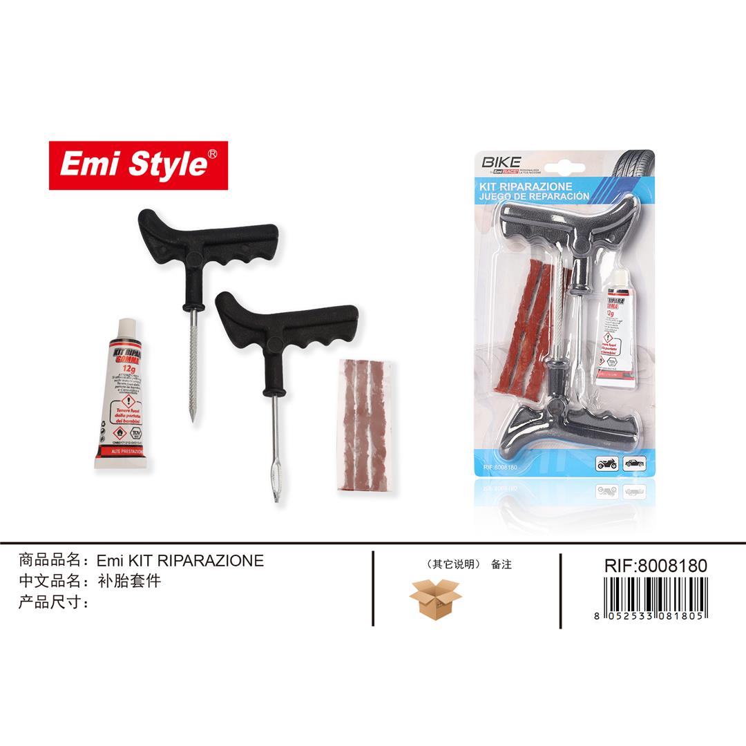 44364 8052533081805 8008180 EMI KIT RIPARAZIONE P/BICICLETTA 8PZ
