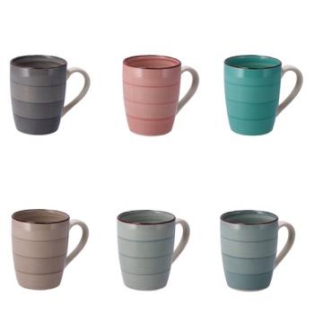 44636 8057586056725 105672 STAR tazza mug ceramica corail ø9x10cm
