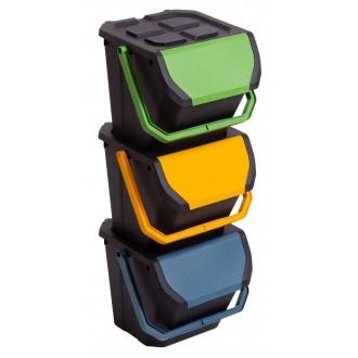 44642 8009371042758 206714 VISCIO pattumiera differenziata frida 24lt 3pz