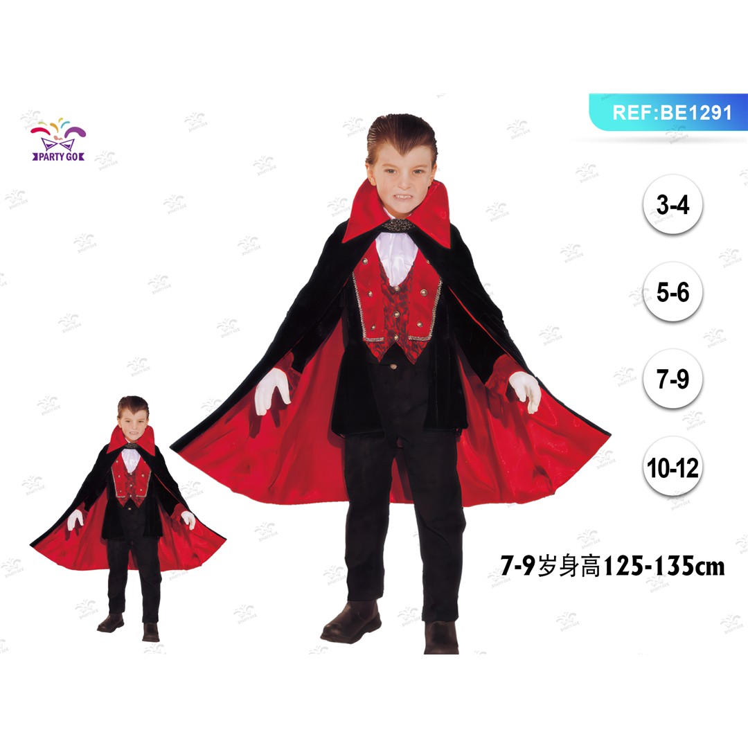 45059 8058617862919 BE1291 halloween costume bimbo vampiro tg.10-12 anni