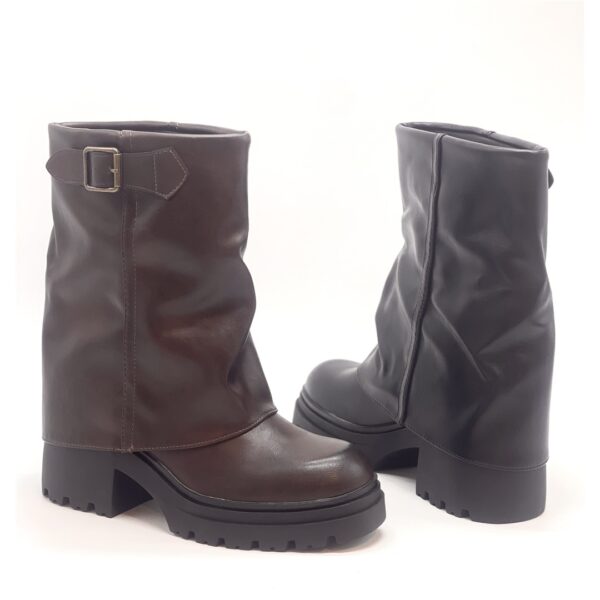 4541 9200000045419 KL933 scarpe donna stivali tacco 7cm