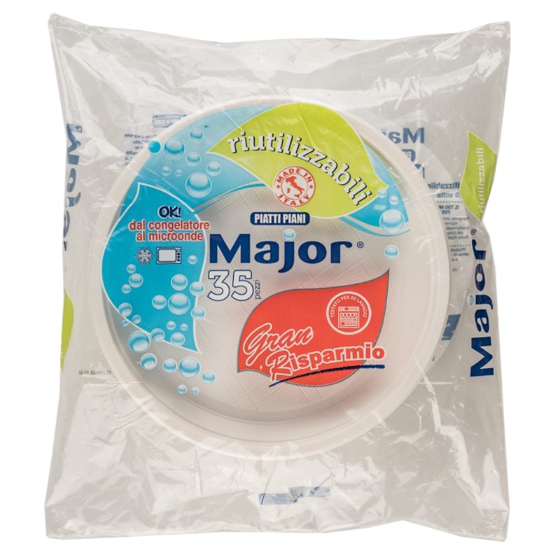 45939 8057149130428 208664 VISCIO piatti piani major 35pz