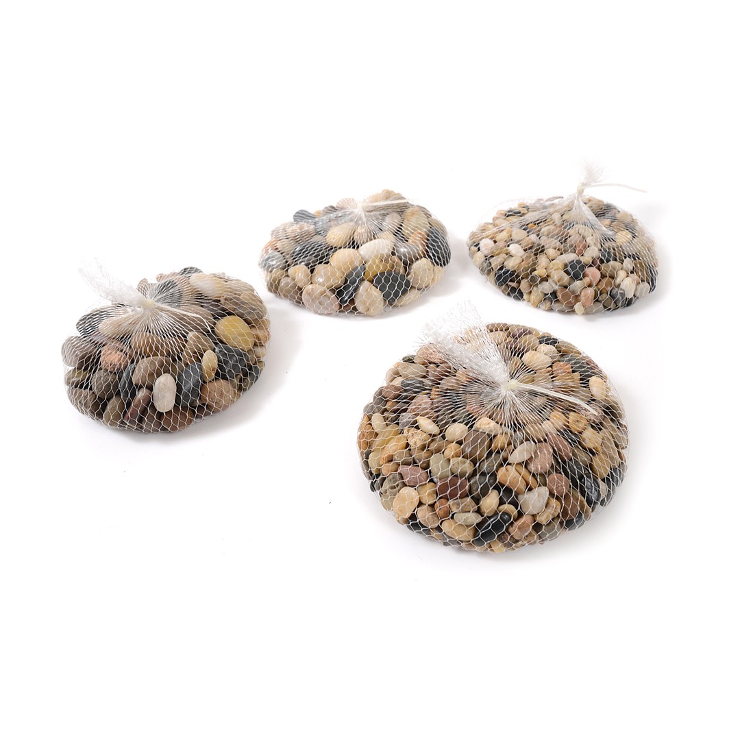 47014 8034052225663 25663 decorazione per ambiente sassi assortiti (1000gr opachi) (800gr lucidi)
