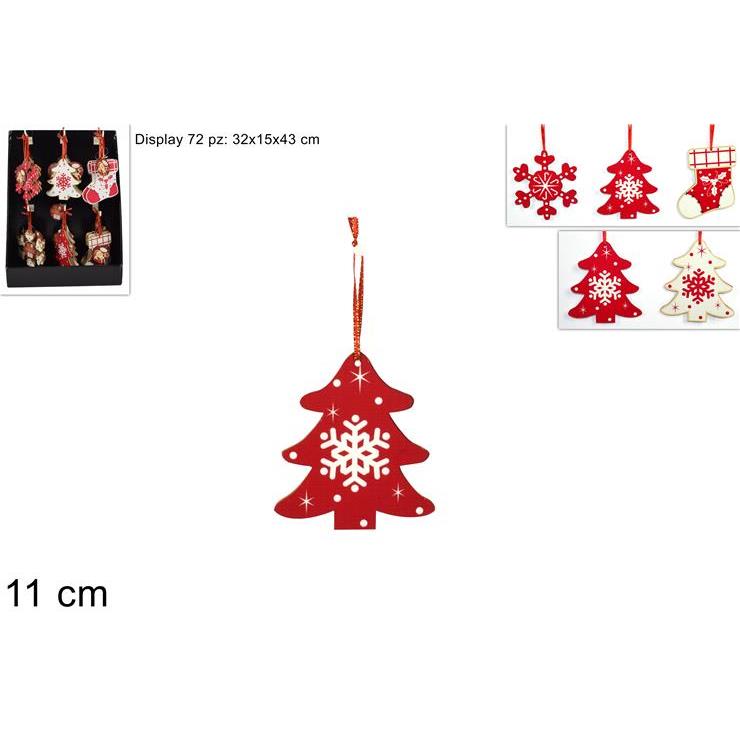 47039 8033113430701 CA008163 ADDOBBO APPENDINO MERRY 11CM ASS5MOD