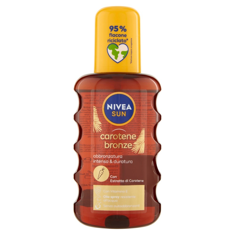 47116 4005900478566 4005900478566 solari nivea carotene bronze olio spray 200ml
