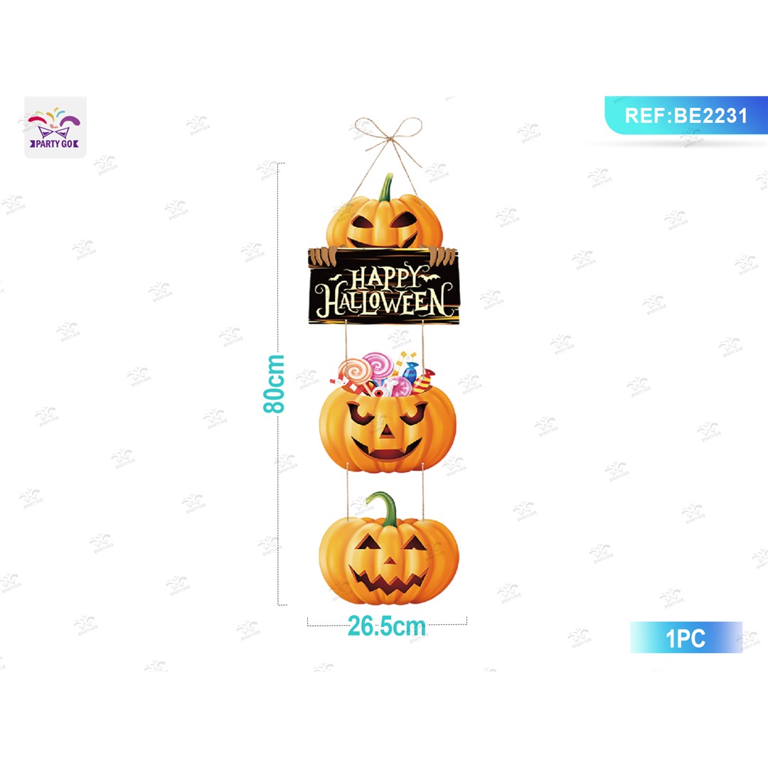 47476 8058617303313 BE2231 halloween festone per porta 80cm