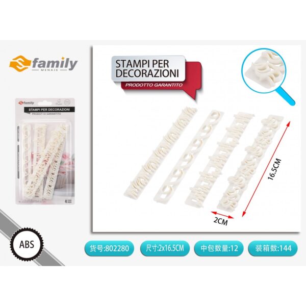 47743 8050238022802 802280 MI PASTICCERIA STAMPI PER DECORAZIONE
