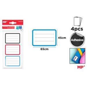 47952 8435464155058 PN125-01 ETICHETTE ADESIVE SCUOLA COLORATE 35X45MM