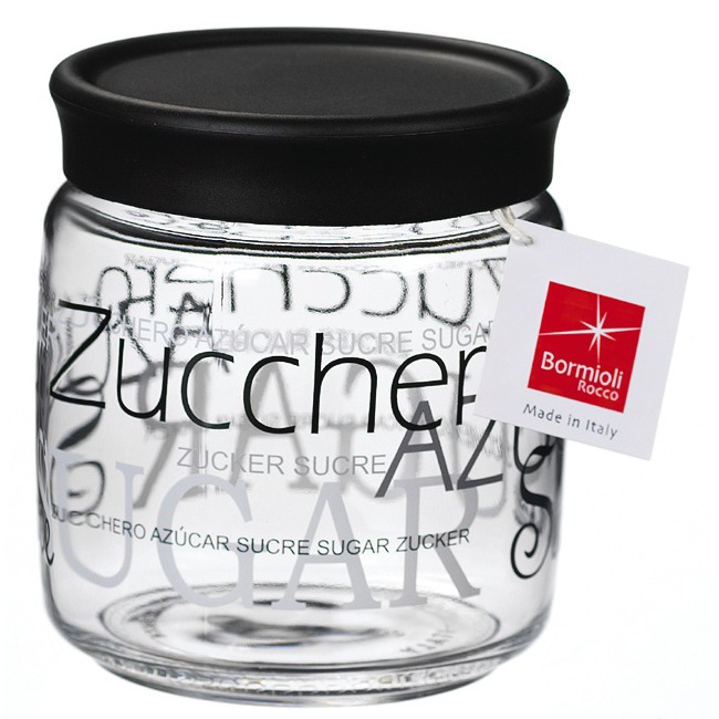 48192 8004360039320 0113064 SAIS barattolo cucina in vetro 0,75l soft giara zucchero