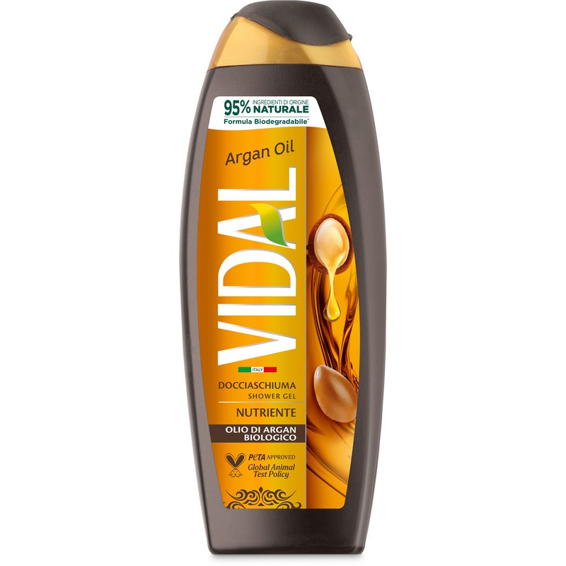 48281 8008970036984 COE8472 doccia 250ml vidal olio argan