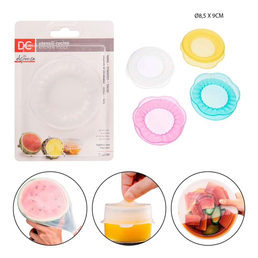 48679 8055769122304 0210655 coperchio estensibile in silicone