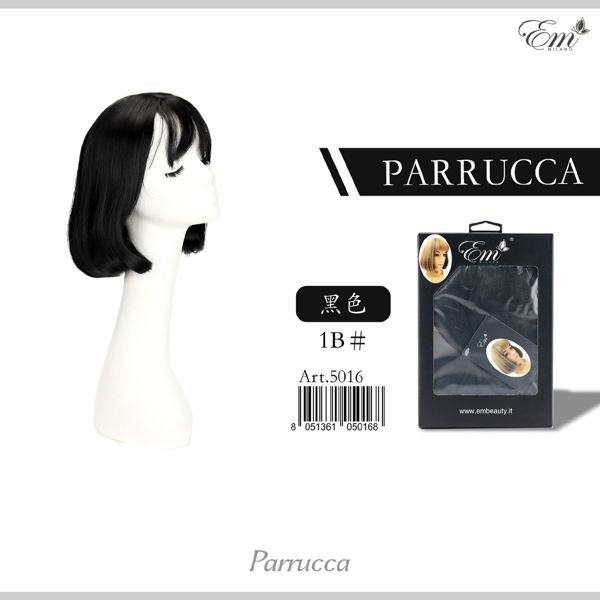49038 8051361050168 5016 parrucca capelli finti n°02 1b#