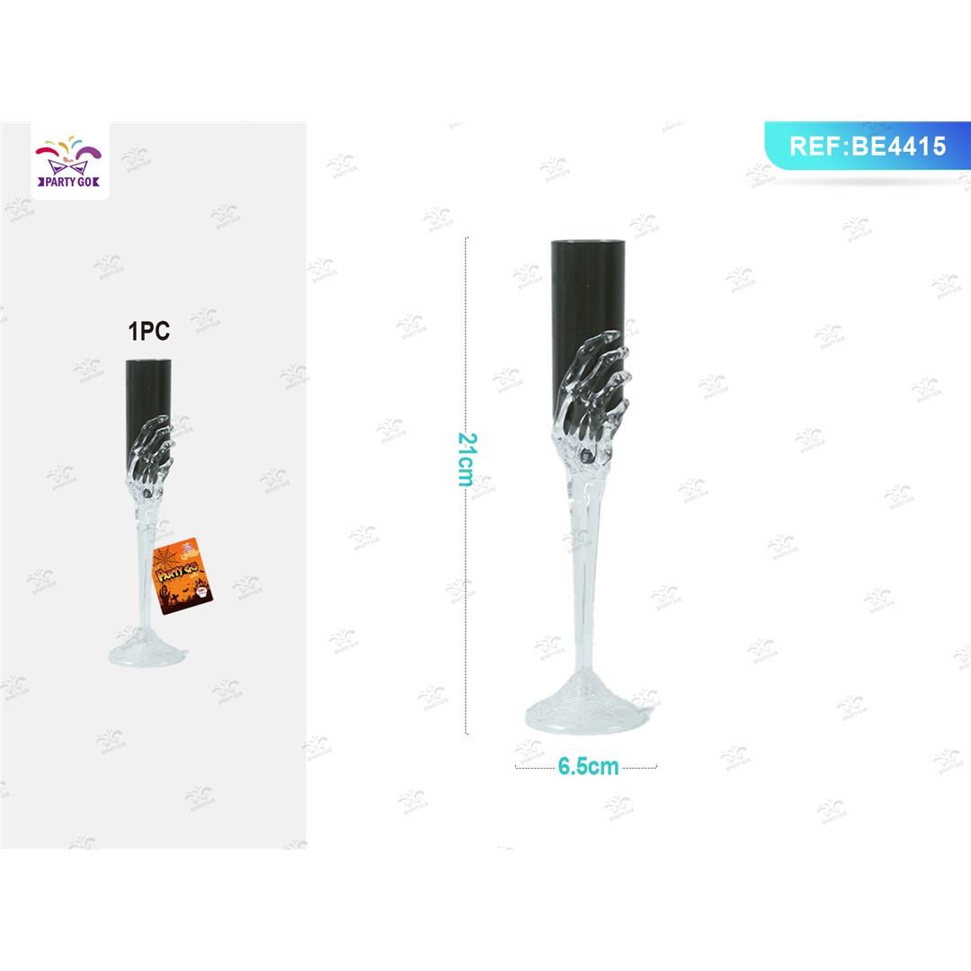 49878 8058617653456 BE4415 halloween calice in plastica nero