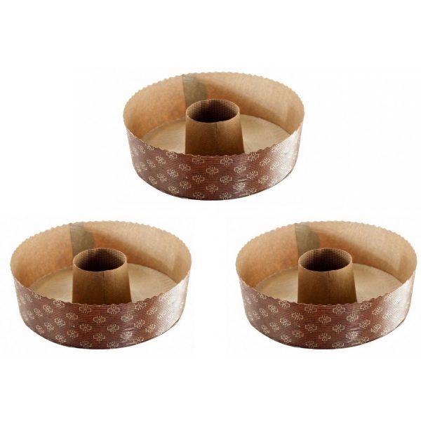 49895 8011684047948 47948 STAMPO PER CIAMBELLA IN CARTA DA FORNO Ø21 X 7CM 3PZ