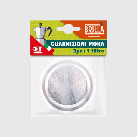 50730 8034116090992 GUA00487A-1609099 SAIS set ricambio moka 3 tz filtro 3pz.guarnizioni