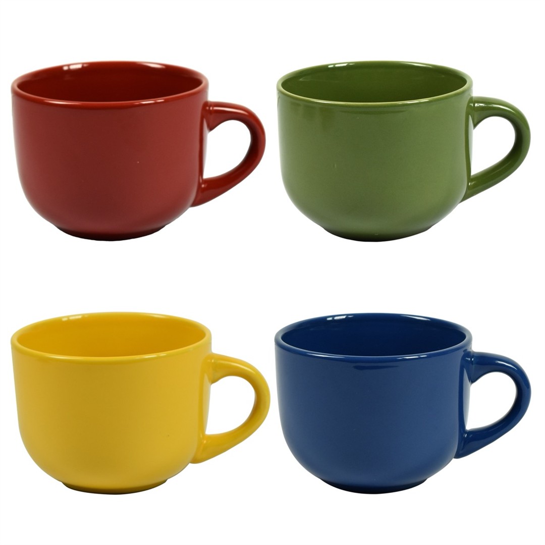 50735 8034116432501 1643250 SAIS tazza ceramica c/manico jumbo col.ass. cc.450