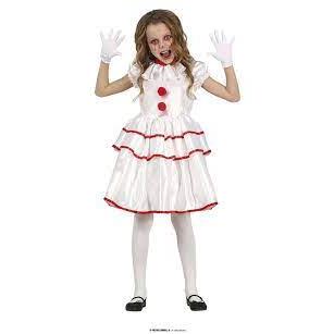 50874 8434077776902 77690 CERRI CARNEVALE VESTITO BAMBOLA CLOWN BAMBINA