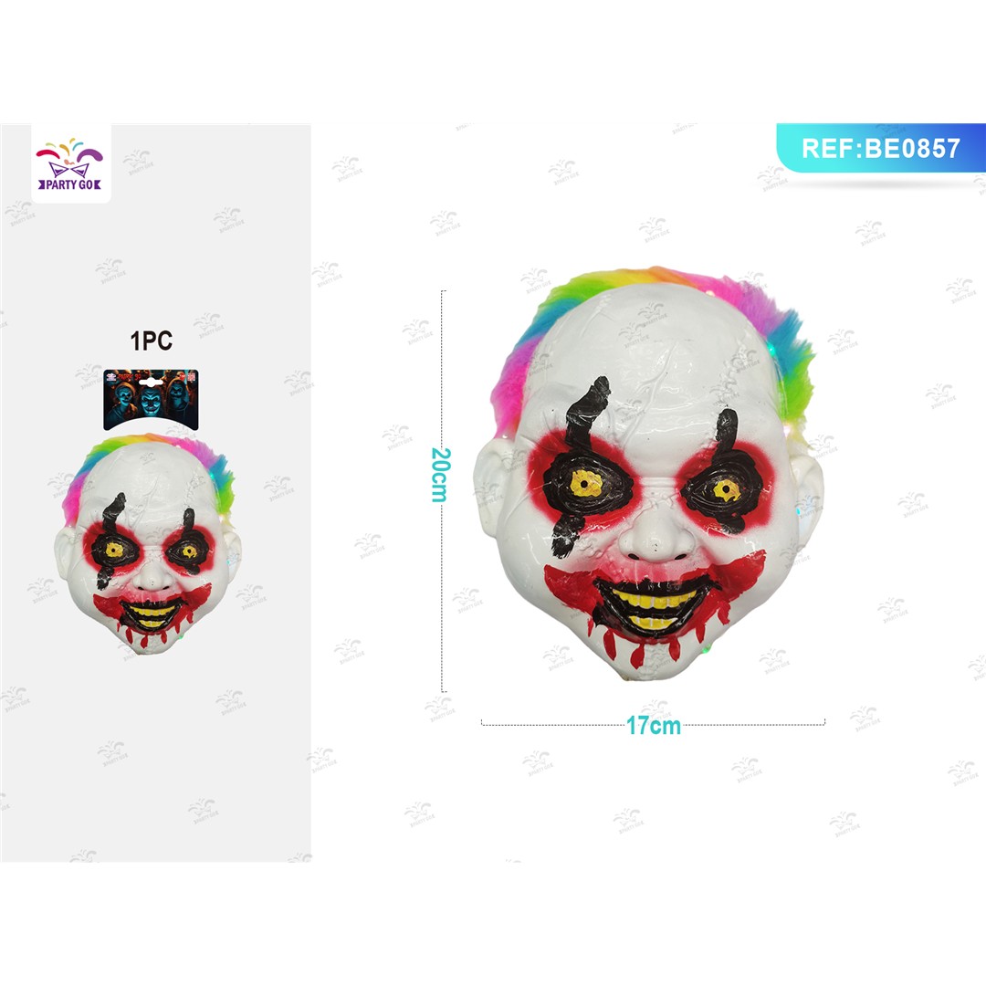 50876 8058617851579 BE0857 halloween maschera clown