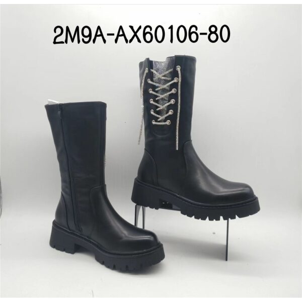 50901 8240160106804 2M9A-AX60106-80 scarpe donna stivali tacco comodo