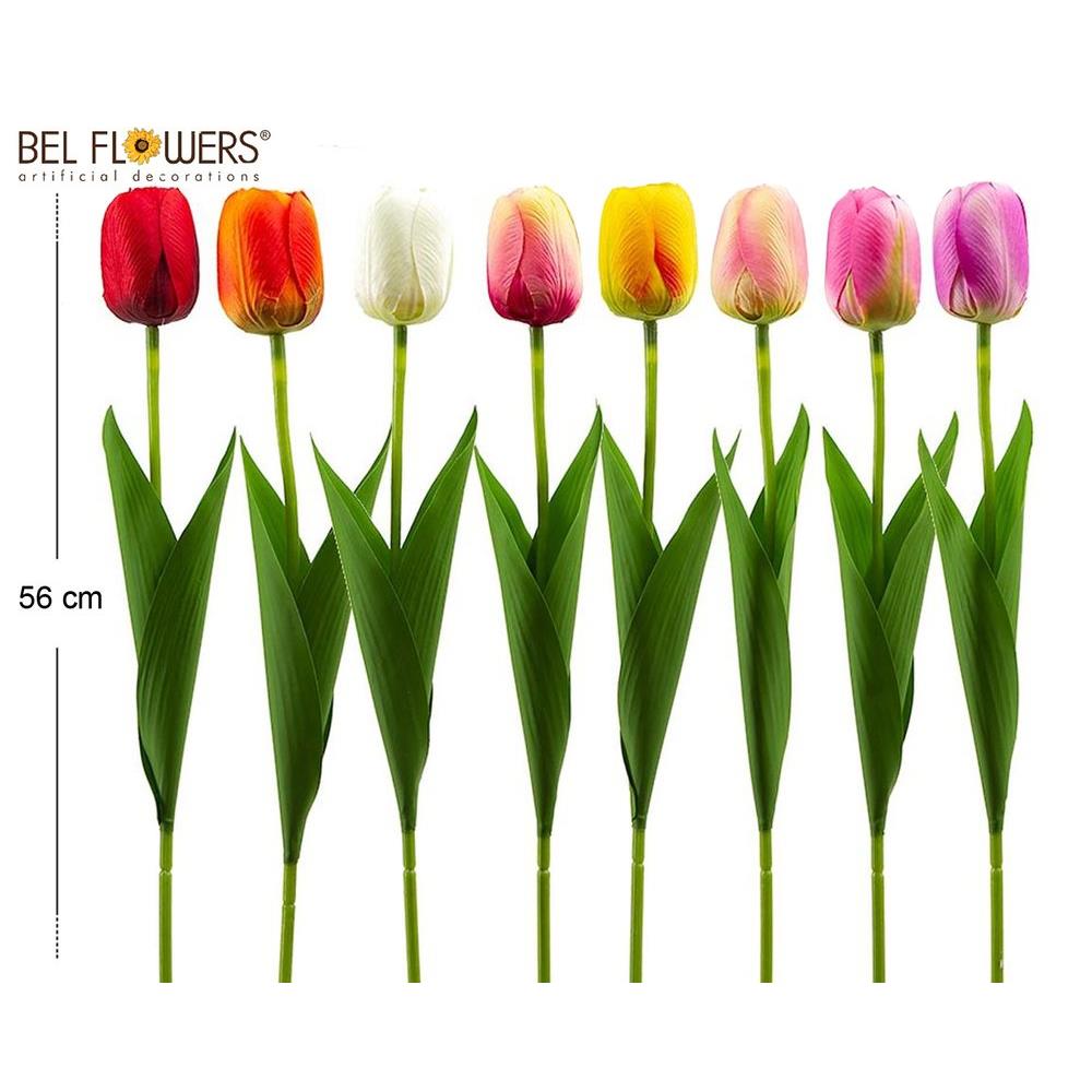 51419 8050260059487 BFTF001-05948 RAMO TULIPANO GOMMATO 56CM