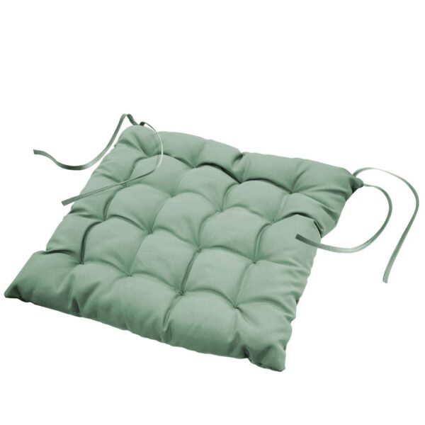 51882 3574386117630 1611763 CUSCINO MORBIDONE 40X40CM POLIESTERE UNITO ESSENTIEL VERDE SALVIA