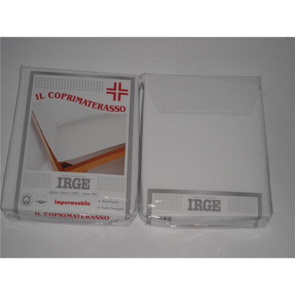 51897 8054726370437 CMT015 COPRIMATERASSO IMPERMIABILE IGIENICO IRGE 1 PIAZZA