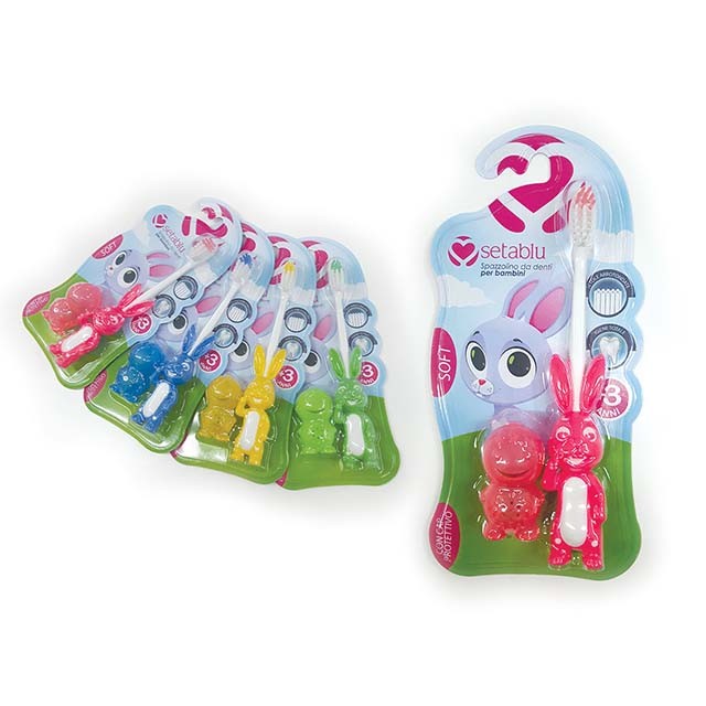 52158 8050847574310 57431 spazzolino denti baby rabbit