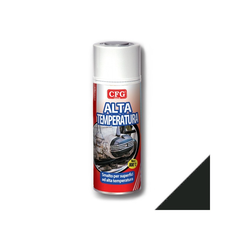 52480 8016818014384 CFG S0500-801681809043 bomboletta spray 400ml vernice smalto acrilico alta temperatura s0500 nero