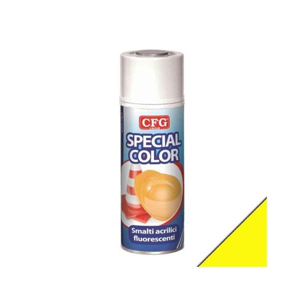 52485 8016818014223 CFG S0300-801681809035 BOMBOLETTA SPRAY 400ML VERNICE SMALTO ACRILICO FLUORESCENTE S0300 GIALLO