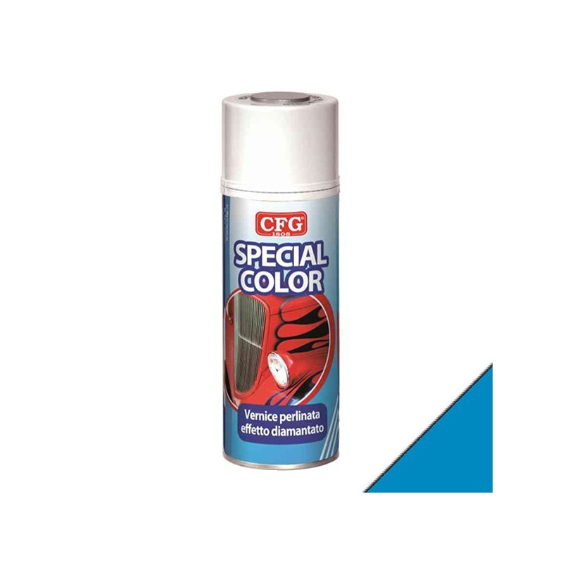52491 8016818014186 CFG S0250-801681809033 bomboletta spray 400ml vernice smalto acrilico metalizzato s0250 blu oriente