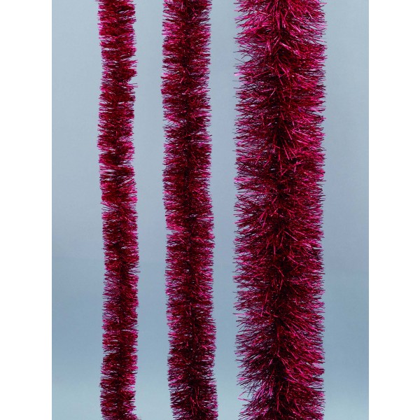 52648 8019959255050 F-25505 addobbo filo natalizio rosso ø15x270cm