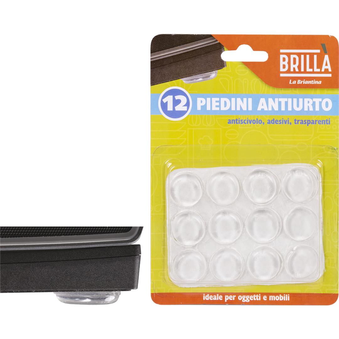 52669 8000061058578 PIE05857A PIEDINI ANTIURTO PVC 12PZ