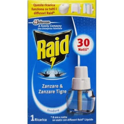 52798 5000204815887 5000204815887 RAID ZIGZAG LIQUIDO RICARICA CLASSICA 30 NOTTI