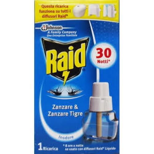 52798 5000204815887 5000204815887 RAID ZIGZAG LIQUIDO RICARICA CLASSICA 30 NOTTI