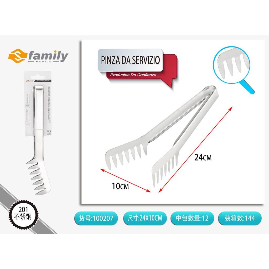 52864 8434581002078 100207 MI pinza per servizio inox