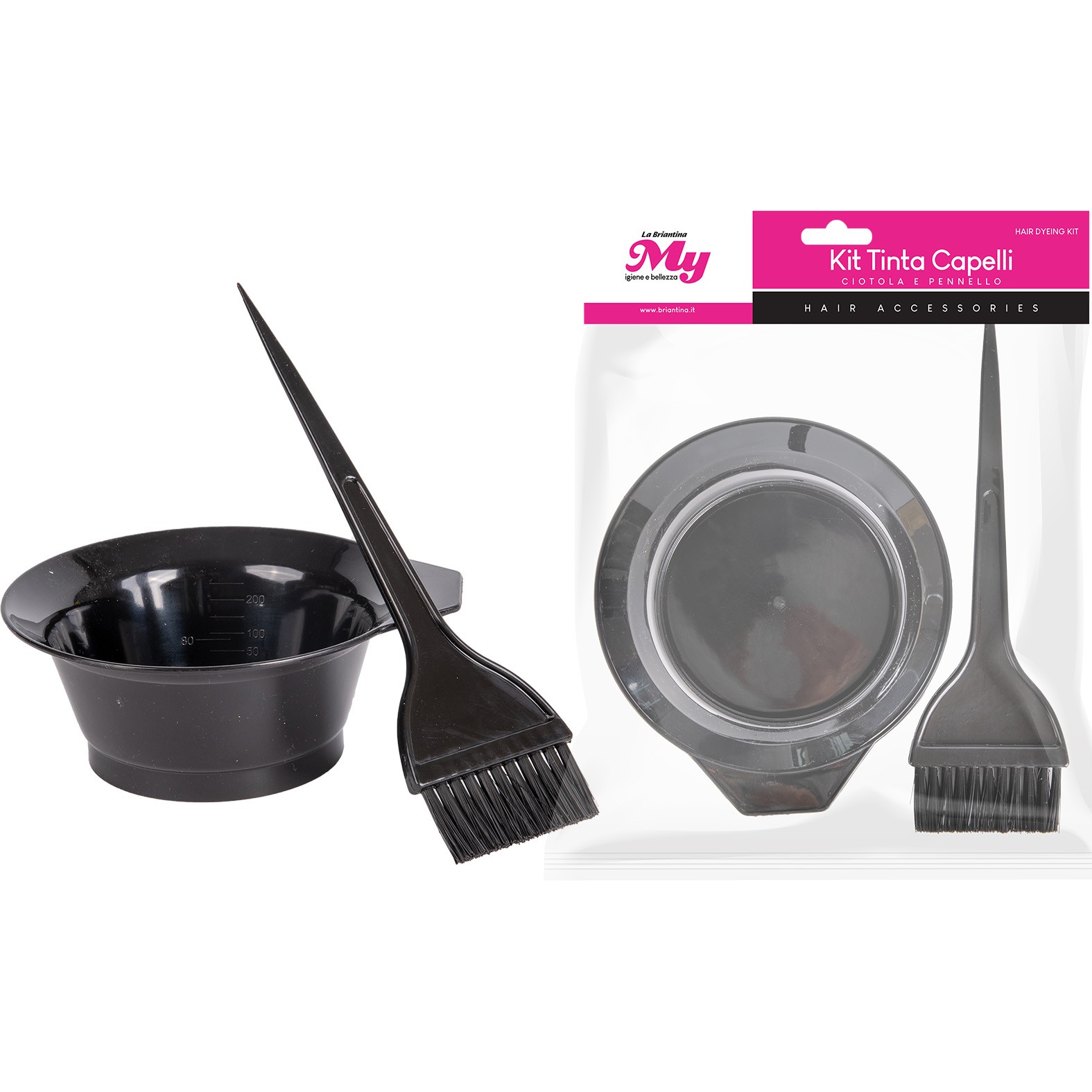 53092 8000061064661 KIT06466A kit 2pz per tintura capelli ciotola e pennello