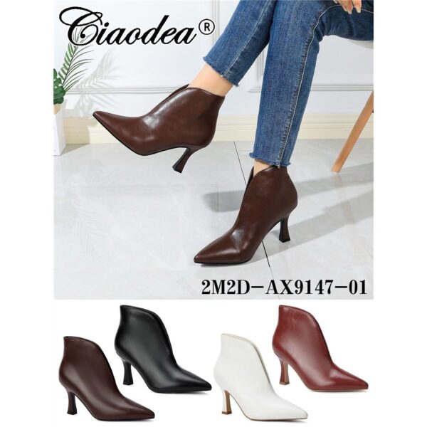 5329 8240109147011 2M2D-AX9147 scarpe donna tronchetti scollo a v size:36-41