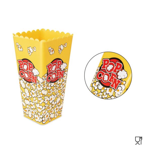 53326 8699038065925 0216392 CIOTOLA PLASTICA POP CORN GIALLO