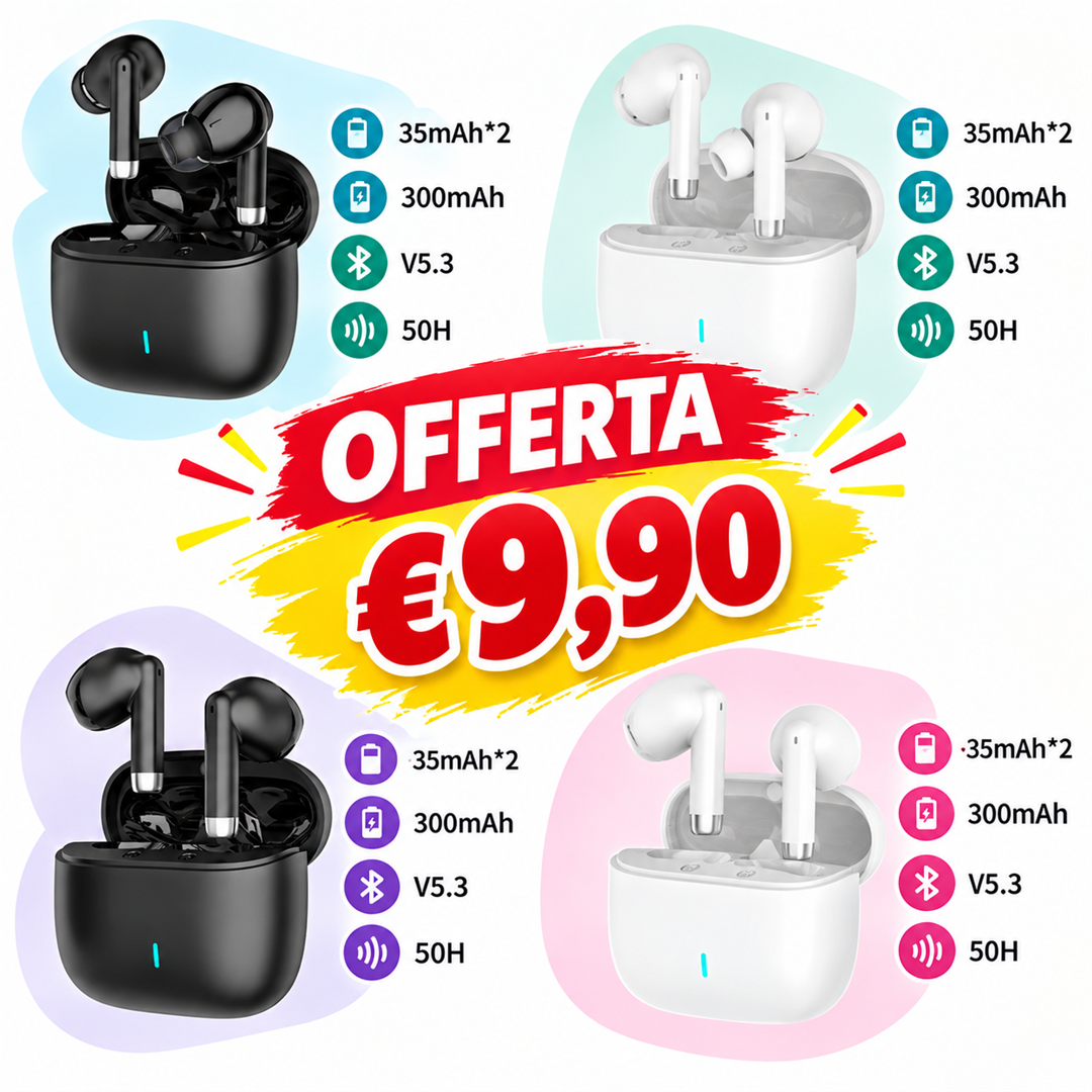 53386 8435719624766 EP2807-EP2808 auricolari wireless earbuds