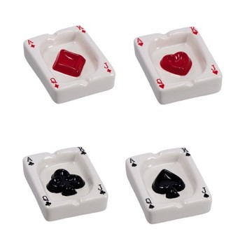 53658 8057586223929 122392 STAR posacenere in ceramica dolom 13x10cm