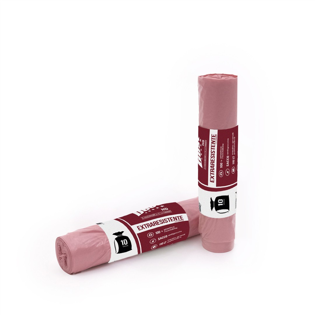 53660 8053670582996 CANBEST008 sacchi patt. 35lt 20pz 50x60cm rosa