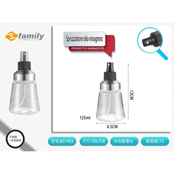 53664 8050238019932 801993 MI SPRUZZATORE OLIO VINAGRERA