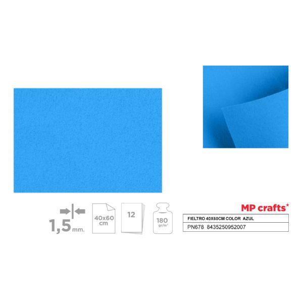 54481 8435250952007 PN678 offerta foglio in feltro 40x60cm blu