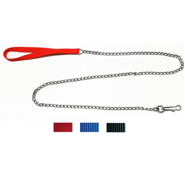 54891 8433298026162 BPS-2616 GUINZAGLIO PER ANIMALE DI CATENA CM.0,2 X 120