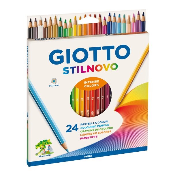 55134 8000825255809 255800 matite colorate giotto stilnovo acquarell pz.24